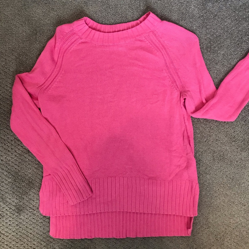 Pink sweater